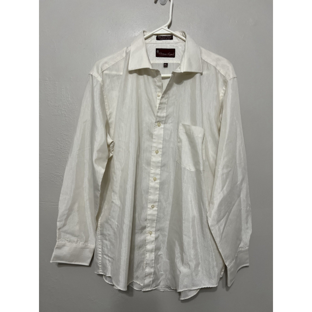 Vtg Etienne Aigner Men's Button Down Shirt Size 16 1/2‎ 32/33 Business Career